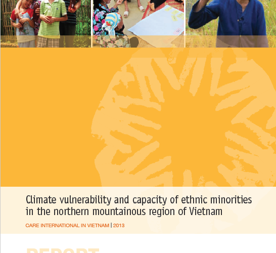 Climate vulnerability and capacity of ethnic minorities in Vietnam